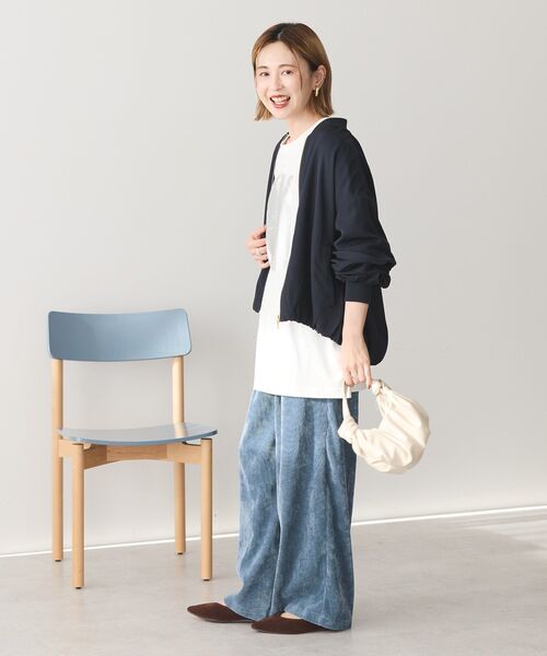 AMERICAN HOLIC(アメリカンホリック)の「ドレープギャザーブルゾン(ブルゾン・レディース・カーキ/ネイビー・L/M)」の8枚目の写真