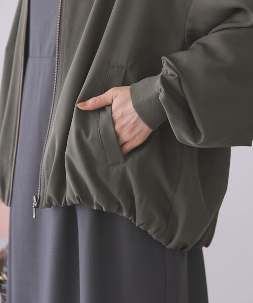 AMERICAN HOLIC(アメリカンホリック)の「ドレープギャザーブルゾン(ブルゾン・レディース・カーキ/ネイビー・L/M)」の14枚目の写真