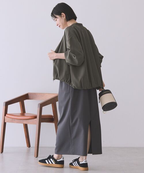 AMERICAN HOLIC(アメリカンホリック)の「ドレープギャザーブルゾン(ブルゾン・レディース・カーキ/ネイビー・L/M)」の19枚目の写真