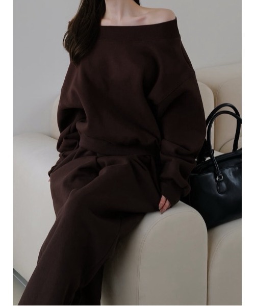 セール】off shoulder sweat（スウェット）｜celon（セロン）の