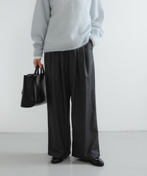 URBAN RESEARCH | 『3サイズ展開』『イージーケア』 ウール混タックギャザーストレートパンツ(その他パンツ)