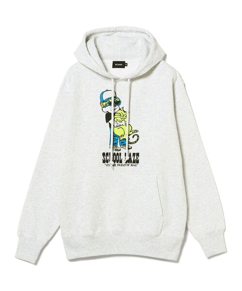 BEAMS T(ビームスティー)の「BEAMS / School Daze Hoodie(パーカー・メンズ・ライトグレー・L/M/S/XL)」の1枚目の写真