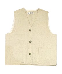 TRUJILLO'S（トゥルフィリオス）の「TRUJILLO'S トルフィリオス チマヨ ラグ ベスト”スタンダードＶカットタイプ3つボタン”（ベスト）」