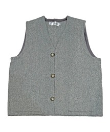 TRUJILLO'S｜トゥルフィリオスのベスト（グレー/灰色系・無地）通販