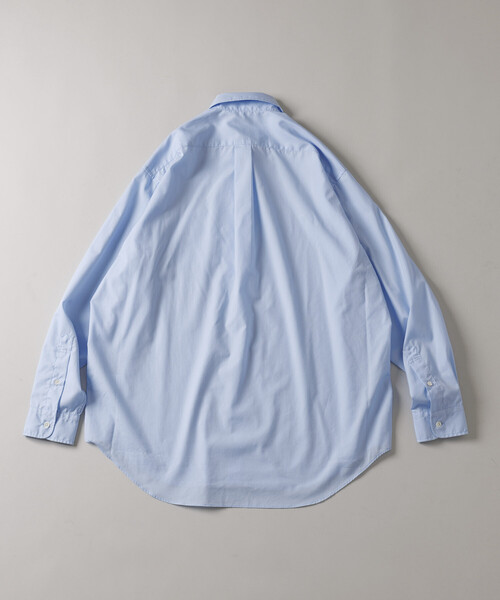 FREAK'S STORE(フリークスストア)の「100双 ブロード ボタンダウンシャツ(シャツ/ブラウス・メンズ・ライトグレー/サックスブルー/その他13・MEDIUM/LARGE)」の6枚目の写真