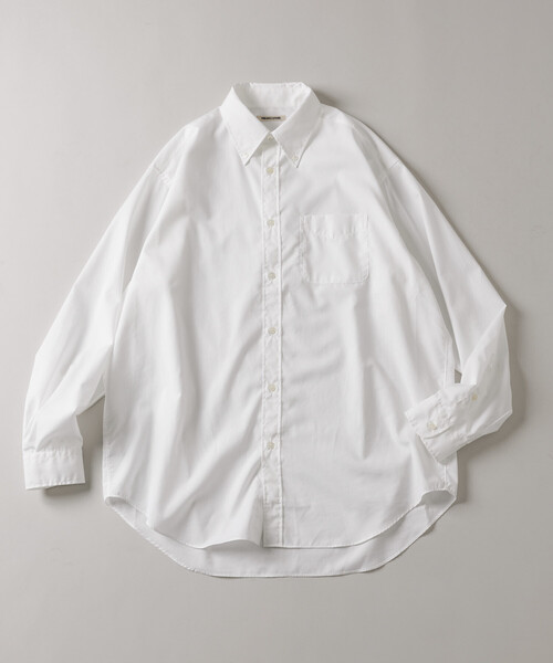 FREAK'S STORE(フリークスストア)の「100双 ブロード ボタンダウンシャツ(シャツ/ブラウス・メンズ・ライトグレー/サックスブルー/その他13・MEDIUM/LARGE)」の12枚目の写真