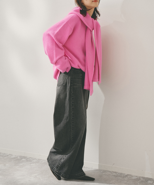 セール】Higuchi*Sアームウォーマーニット（ニット/セーター）｜Spick