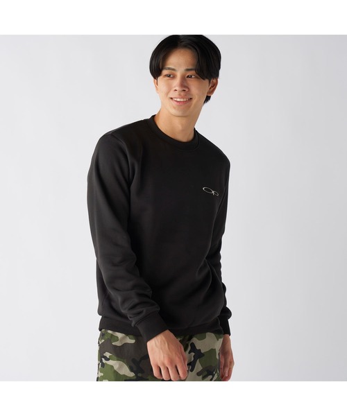 Ocean Pacific(オーシャンパシフィック)の「Ocean Pacific オーシャンパシフィック 軽量 裏起毛 クルーネック スウェット トレーナー(スウェット・メンズ・杢グレー/ブラック/カーキ・M/L/LL)」の5枚目の写真