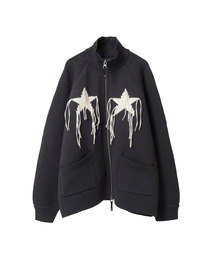 CONVERSE TOKYO | STAR★ FRINGE COWICHAN CARDIGAN(ニット/セーター)