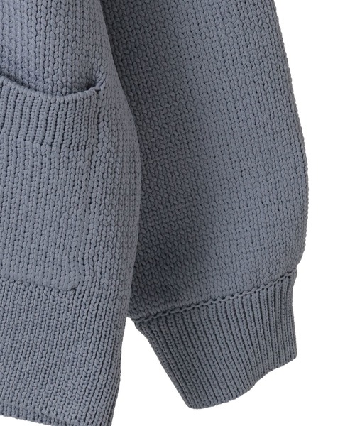 CONVERSE TOKYO(コンバーストウキョウ)の「STAR★ FRINGE COWICHAN CARDIGAN(ニット/セーター・レディース・ネイビー/アイボリー/サックスブルー/ブラック・SMALL/MEDIUM)」の18枚目の写真