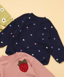 apres les cours（アプレレクール）の「【WEB限定】バラエティポケットゆったりトレーナー（スウェット・キッズ）」