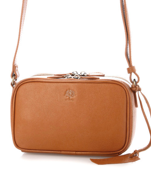 ATLANTA（アトランタ）の「アトランタ ATLANTA / 牛革BOX型ウォレットショルダー（ショルダーバッグ・レディース・イエロー/シルバー系その他3/キャメル/グリーン/グレイッシュベージュ/アイボリー/ブラック・FREE）」の6枚目の写真