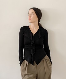 DECADE CLASSIC（ディケイド クラシック）の「DECADE CLASSIC フリルニットプルオーバー（ニット/セーター）」