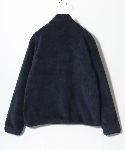 LOGOS（ロゴス）の「2025AW LOGOS/ロゴス シャギーボア ポケット異素材切替スタンドジャケット（ブルゾン・メンズ・ブラック/カーキ/ワイン/ベージュ系その他/ネイビー・M/L/LL）」の21枚目の写真