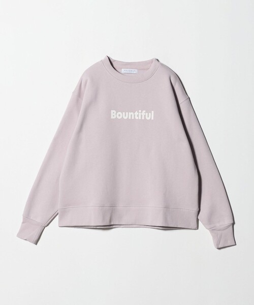 A DAY IN THE LIFE UNITED ARROWS(アデイインザライフユナイテッドアローズ)の「裏起毛 ロゴスウェット <A DAY IN THE LIFE>(スウェット・レディース・ライトピンク/ダークブラウン/ライトグレー/ネイビー・FREE)」の4枚目の写真