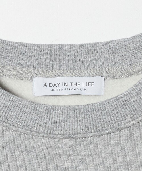 A DAY IN THE LIFE UNITED ARROWS(アデイインザライフユナイテッドアローズ)の「裏起毛 ロゴスウェット <A DAY IN THE LIFE>(スウェット・レディース・ライトピンク/ダークブラウン/ライトグレー/ネイビー・FREE)」の11枚目の写真