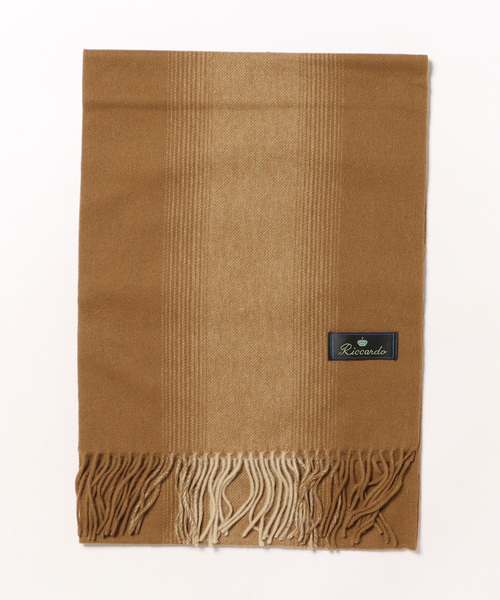 ARCHIVER（アーカイバ）の「【RES】ウールクラシックデザインマフラー（マフラー・メンズ・グレー/ブラウン・FREE）」の10枚目の写真