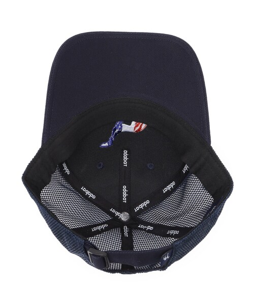adabat(アダバット)の「【新レーベル ADABAT NAVY】トリコトールサルーキキャップ(キャップ・メンズ・ネイビー/ホワイト・00)」の6枚目の写真