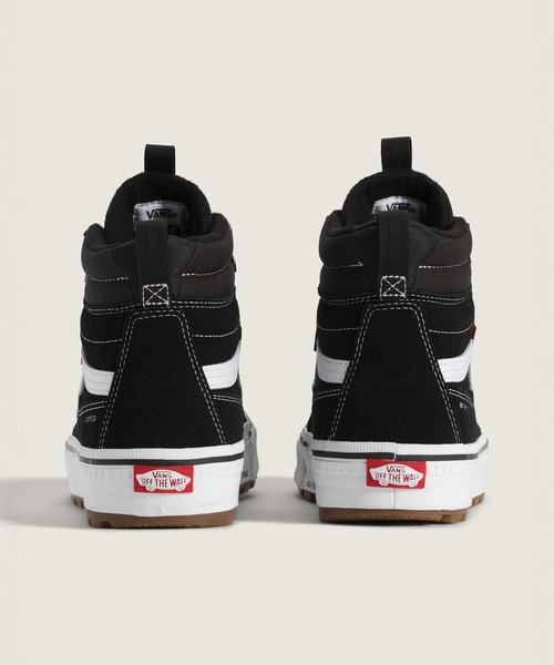 VANS(バンズ)の「スケートハイ ウォータープルーフ インシュレーテッド / MTE Sk8-Hi Waterproof Insulate VN000DAQBA21(スニーカー・メンズ・ブラック×ホワイト・7/6.5/6/5.5/12/11.5/11/10.5/10/9.5/9/8.5/8/7.5/5)」の4枚目の写真