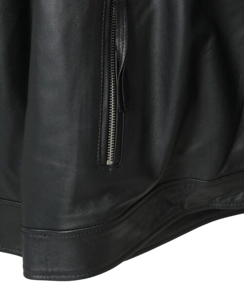 Liesse（リエス）の「【Le Mine/レミネ】レザージャケット（その他アウター・レディース・ブラック・FREE）」の12枚目の写真