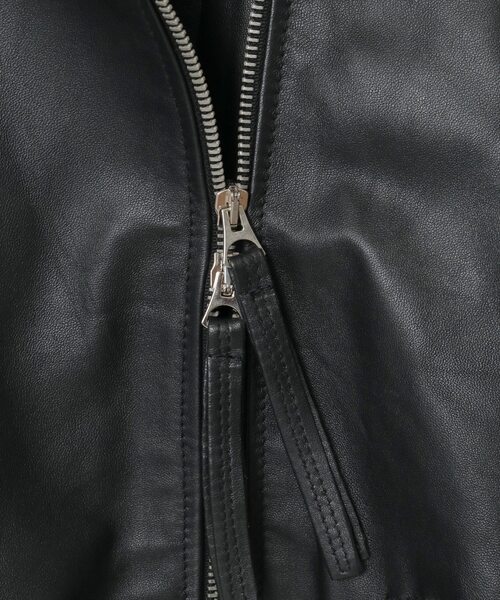 Liesse（リエス）の「【Le Mine/レミネ】レザージャケット（その他アウター・レディース・ブラック・FREE）」の13枚目の写真