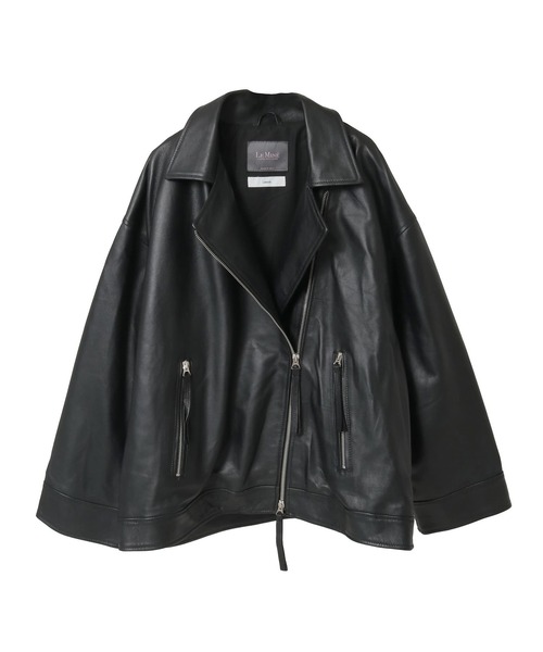 Liesse（リエス）の「【Le Mine/レミネ】レザージャケット（その他アウター・レディース・ブラック・FREE）」の14枚目の写真