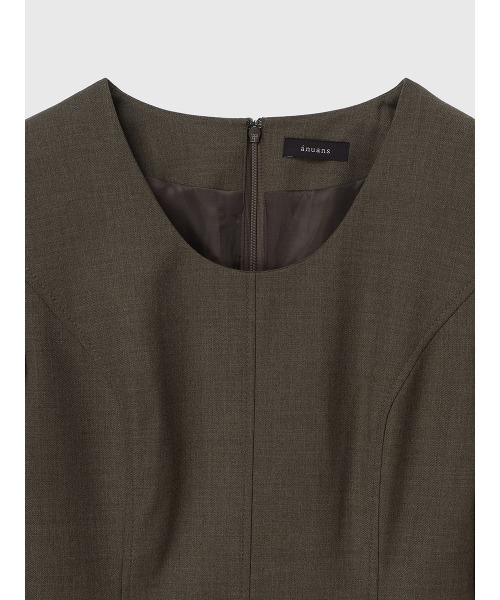 ボクシーミニワンピース（ワンピース）｜anuans（アニュアンス）の