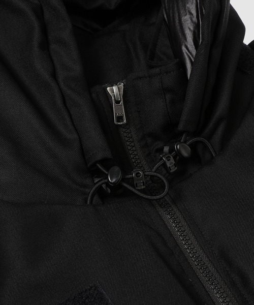 eYe JUNYA WATANABE MAN(アイジュンヤワタナベマン)の「「NANGA」W-NAME 「ECWCS LEVEL 7」WOOL DOWN JACKET(ダウンジャケット/コート・メンズ・ブラック・S/M/L/XS)」の11枚目の写真