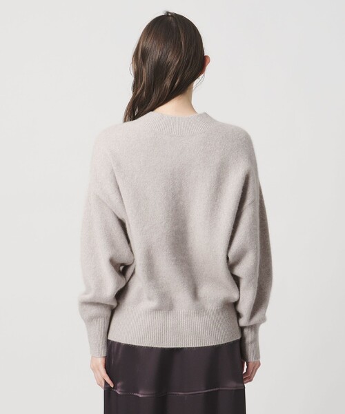 フォックス ウール ラメ Vネック ニット（ニット/セーター）｜UNITED