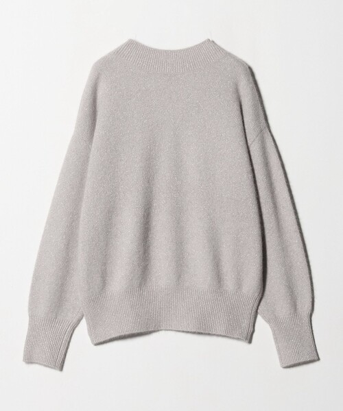 セール】フォックス ウール ラメ Vネック ニット（ニット/セーター