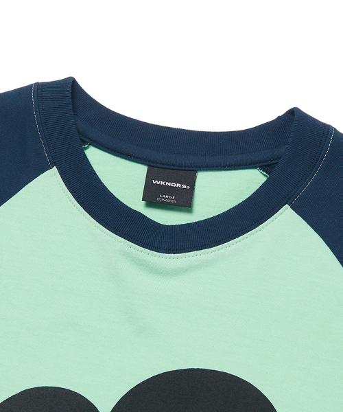 WKNDRS（ウィーキャンドース）の「ADAM & EVE LS T-SHIRT (MINT)（Tシャツ/カットソー・レディース・その他・MEDIUM/LARGE/X-LARGE）」の3枚目の写真