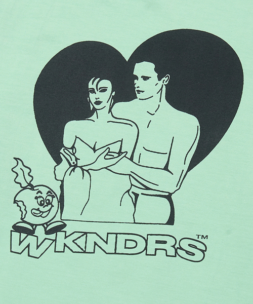 WKNDRS（ウィーキャンドース）の「ADAM & EVE LS T-SHIRT (MINT)（Tシャツ/カットソー・レディース・その他・MEDIUM/LARGE/X-LARGE）」の6枚目の写真