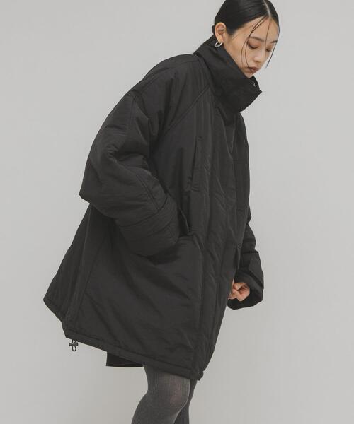 KBF モンスターパテッドミドルコート ブラック BLK モンスターパテッドミドルコート（ダウンジャケット/コート）｜KBF