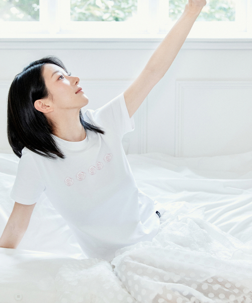 NICK&NICOLE(ニックアンドニコール)の「DOT FRILL LONG SKIRT_IVORY(スカート・レディース・その他・FREE)」の2枚目の写真