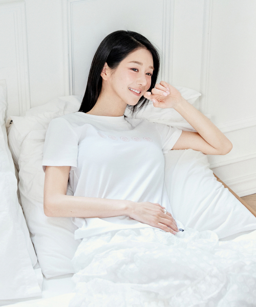 NICK&NICOLE(ニックアンドニコール)の「DOT FRILL LONG SKIRT_IVORY(スカート・レディース・その他・FREE)」の3枚目の写真