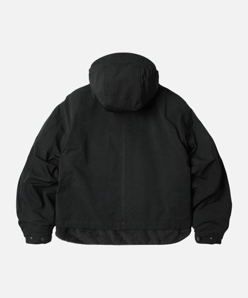 FRIZMWORKS(フリズムワークス)の「SMOCK HOODED PARKA 002 _ BLACK(その他アウター・レディース・その他・SMALL/MEDIUM/LARGE/X-LARGE)」の3枚目の写真