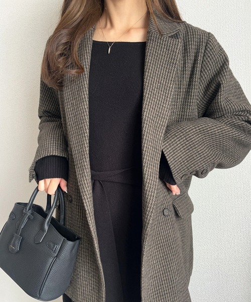 model：H165 着用サイズ：FREE