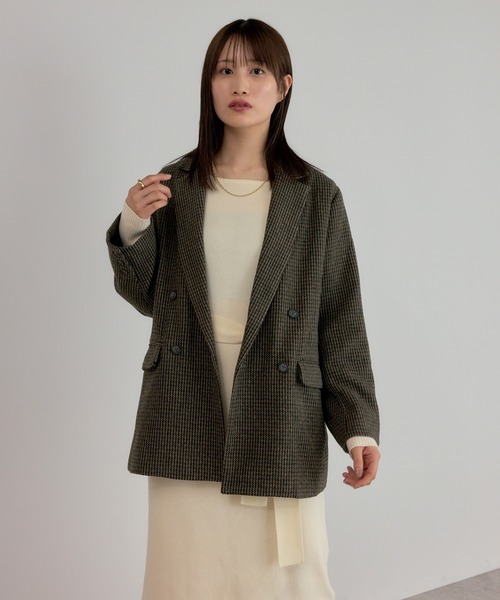 model：H165 着用サイズ：FREE