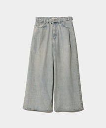 beautiful people | selvedge denim o/d  cropped wide pants(デニムパンツ)
