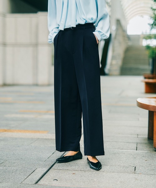 入卒式／セレモニー】Wクロスベルト付きワイドパンツ 598344（その他