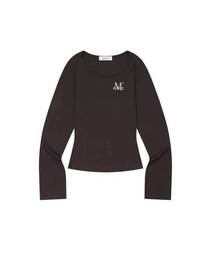 チャティスリムフィットラウンドネックTシャツ(6カラー)