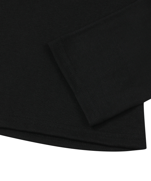 MUCENT(ムセント)の「チャティスリムフィットラウンドネックTシャツ(6カラー)(Tシャツ/カットソー・レディース・グレー/ブラウン/ブラック/ホワイト/チャコールグレー/Beige・FREE)」の13枚目の写真