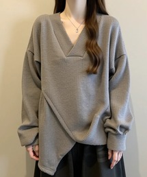 アシンメトリーデザイントップス
