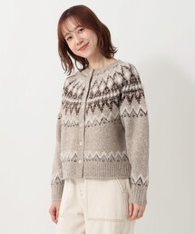 Afternoon Tea | ノルディックフェザーカーディガン(カーディガン/ボレロ)