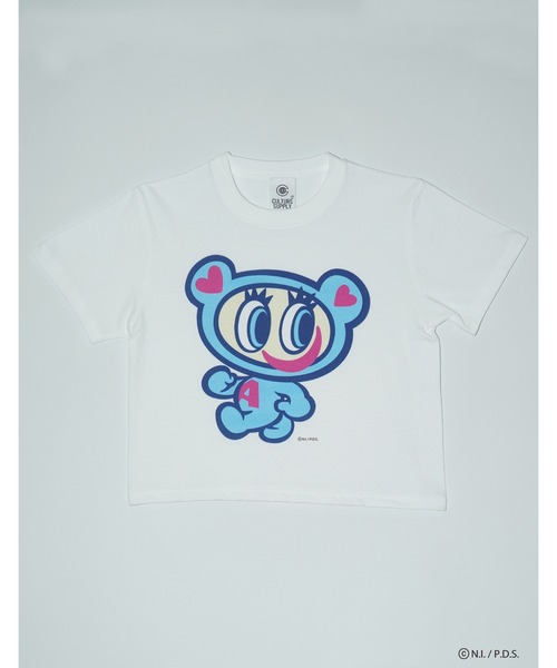 CULTURE SUPPLY(カルチャー サプライ)の「Angel Blue Tee(Tシャツ/カットソー・レディース・ホワイト系その他/ホワイト系その他3/ブラック系その他4/ホワイト系その他5/ブラック系その他2/ホワイト系その他2/ホワイト系その他4/ブラック系その他/ブラック系その他3/ブラック系その他5・SHORT)」の11枚目の写真