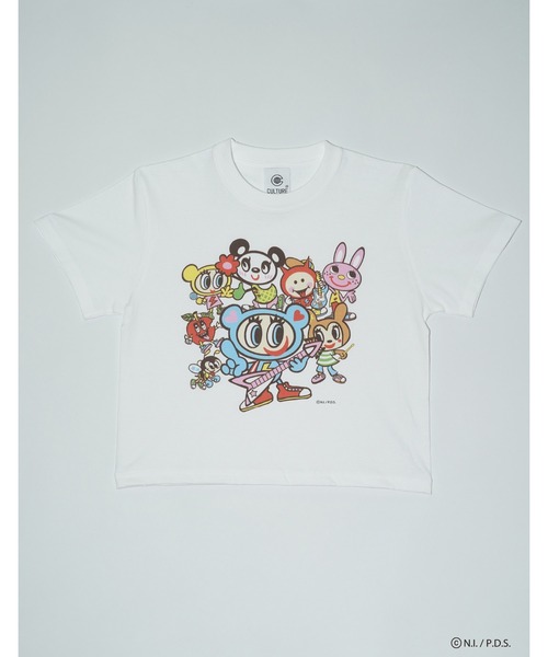 CULTURE SUPPLY(カルチャー サプライ)の「Angel Blue Tee(Tシャツ/カットソー・レディース・ホワイト系その他/ホワイト系その他3/ブラック系その他4/ホワイト系その他5/ブラック系その他2/ホワイト系その他2/ホワイト系その他4/ブラック系その他/ブラック系その他3/ブラック系その他5・SHORT)」の15枚目の写真