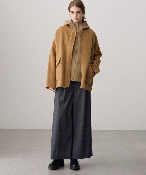 ATSURO TAYAMA（アツロウタヤマ）の「ベルトデザインワイドパンツ（その他パンツ・レディース・グレー系その他・M）」の9枚目の写真