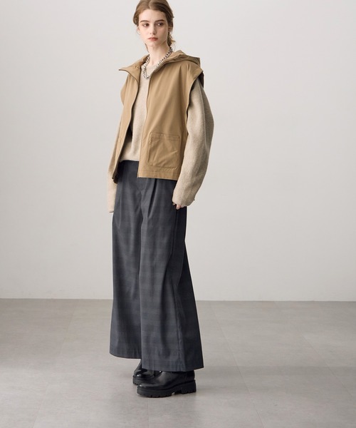 ATSURO TAYAMA（アツロウタヤマ）の「ベルトデザインワイドパンツ（その他パンツ・レディース・グレー系その他・M）」の10枚目の写真