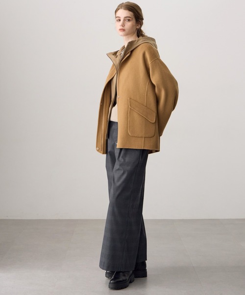 ATSURO TAYAMA（アツロウタヤマ）の「ベルトデザインワイドパンツ（その他パンツ・レディース・グレー系その他・M）」の8枚目の写真