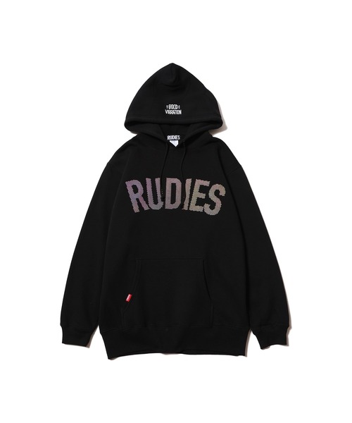 RUDIE'S（ルーディーズ）の「PHAT HOOD SWEAT(LENTICULAR)（パーカー・メンズ・アッシュグレー/インディゴブルー/ブラック・L/XL/XXL/M）」の22枚目の写真